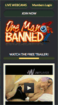 Mobile Screenshot of onemanbanned.tv